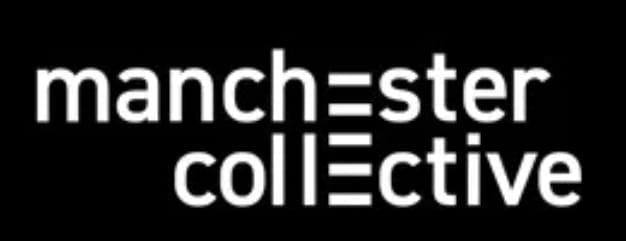 Manchester collective black and white logo