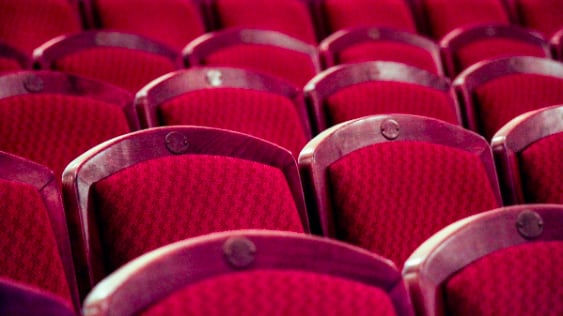 Generic seats in auditorium